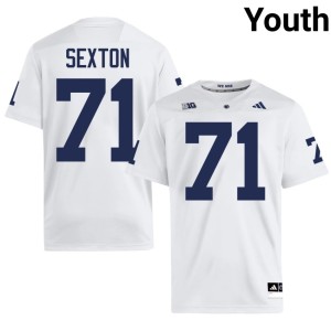 #71 Penn State Alumni White College Football Garrett Sexton Youth Jerseys 615403-214