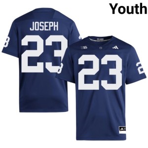 #23 Player College Football Jahmir Joseph Penn State Youth Navy Jersey 493422-694