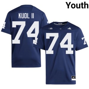 #74 College Football Youth Kuol Kuol II Penn State Lions Alumni Navy Jersey 558880-500