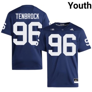 #96 Youth Navy Lucas Tenbrock Stitched College Football Roaring Lions Jersey 373134-491