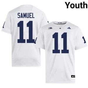 #11 White 2026-27 Lyrick Samuel Youth Penn State Lions College Football Jerseys 601587-633