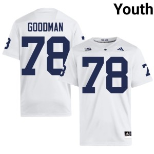 #78 White Game College Football Penn State Nittany Lions Youth Malachi Goodman Jersey 491755-637