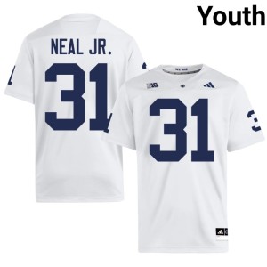 #31 Penn State Nittany Lions Limited Marcus Neal Jr. College Football Youth White Jersey 393151-589