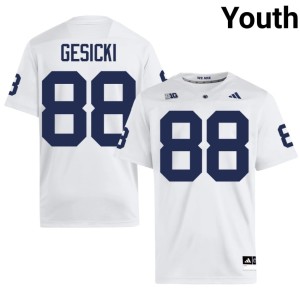 #88 Nittany Lions Youth White College Football High School Mike Gesicki Jersey 668716-624