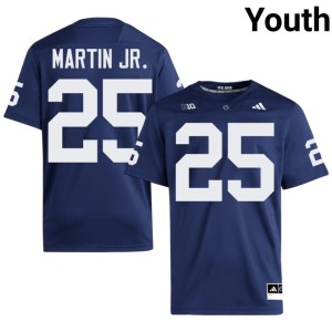 #25 Youth Navy College Football Quinton Martin Jr. PSU 2026 Jerseys 510144-817