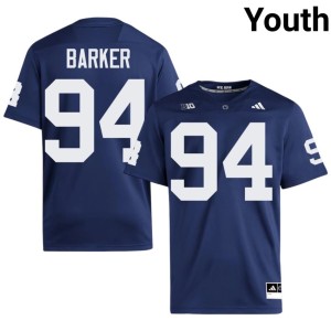 #94 College Football Ryan Barker Player Youth Penn State Nittany Lions Navy Jersey 249153-777
