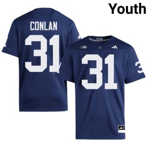 #31 NCAA College Football Shane Conlan PSU Navy Youth Jerseys 720834-868